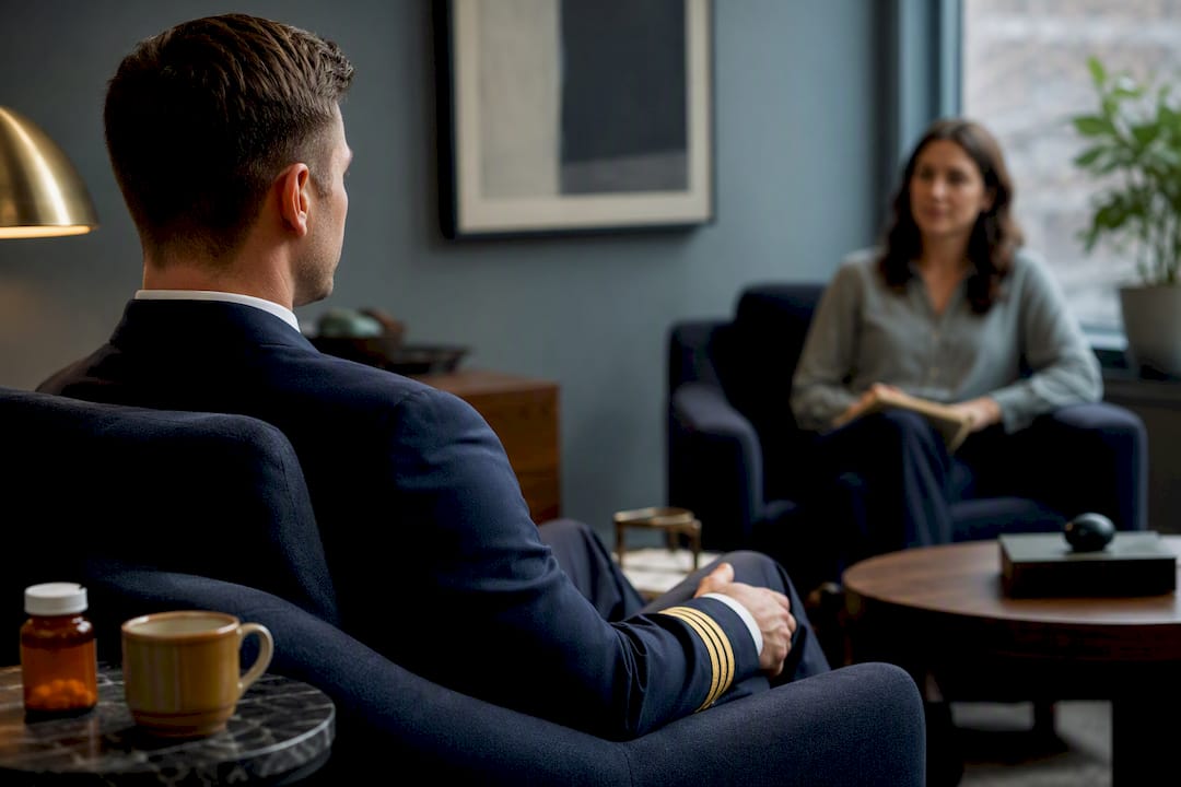 Pilot in confidential therapy consultation