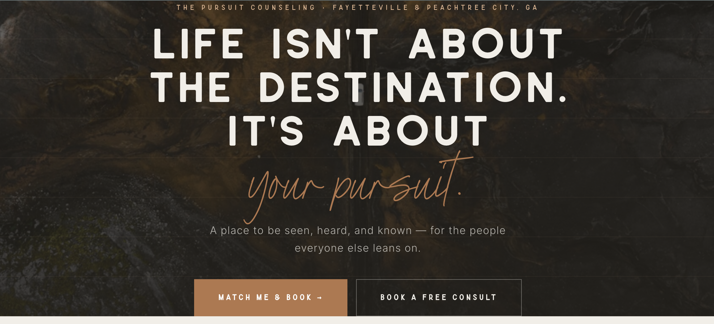 The Pursuit Counseling