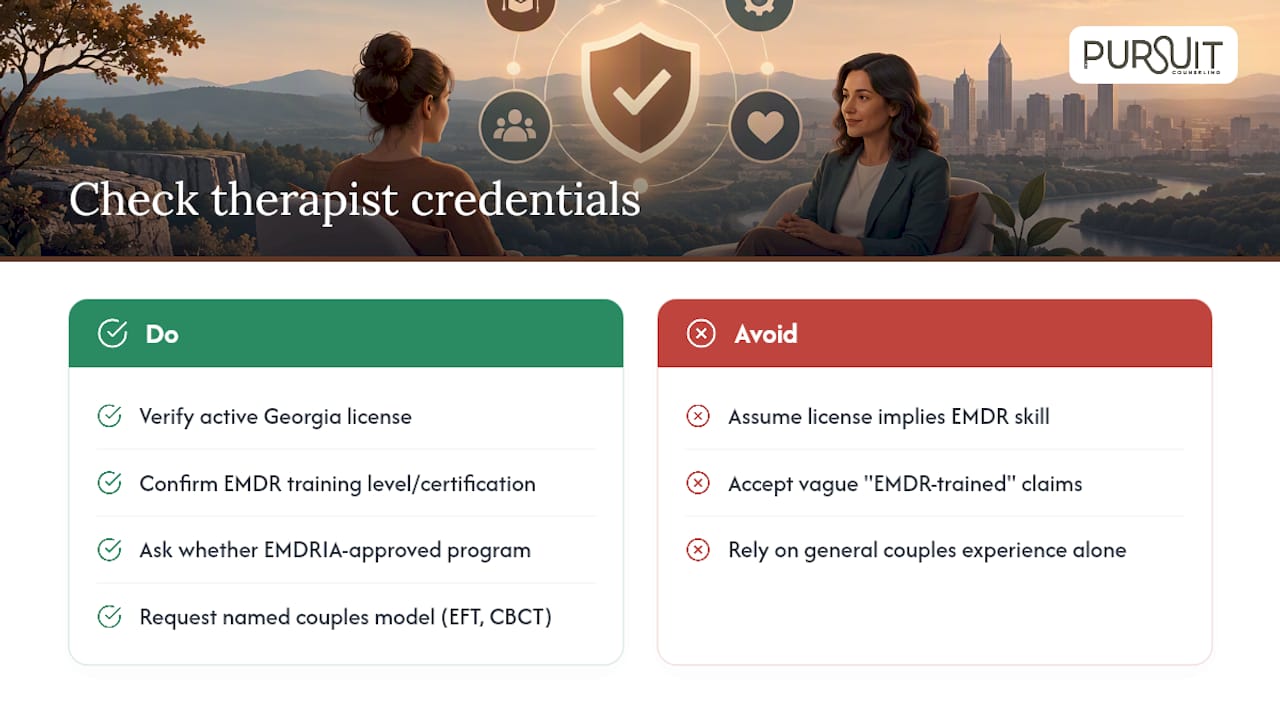 Licensing rules for therapists offering intensives in Georgia — overview diagram